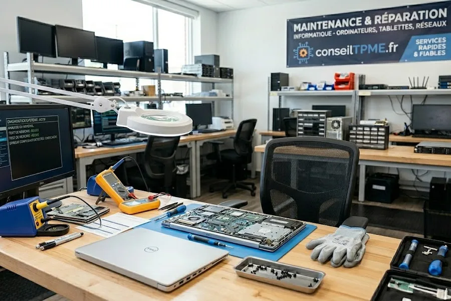 Atelier de maintenance et réparation informatique Conseil TPME à Rivesaltes, Pyrénées-Orientales